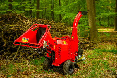 Cedrus RB05 PRO-HE Rębak Rozdrabniacz Spalinowy Do Gałęzi 15 KM 12 cm Hydrauliczny