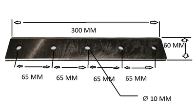 CEDRUS 500003 NÓŻ OSTRZE TNĄCE NOŻE  DO ROZDRABNIACZA RB03 - 1 sztuka - ORYGINALNY - OFICJALNY DYSTRYBUTOR - AUTORYZOWANY DEALER CEDRUS