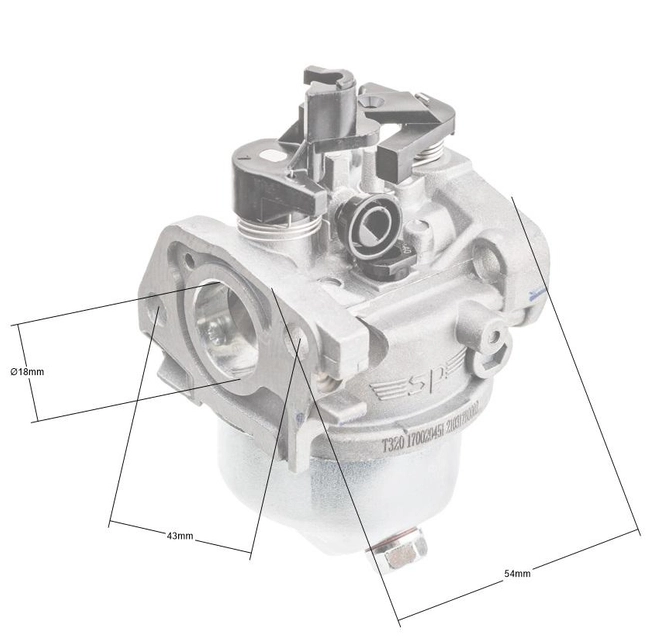 Gaźnik Loncin LC1P65FA CZĘŚĆ ORYGINALNA