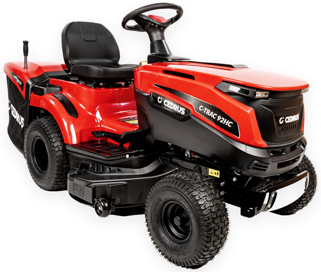 CEDRUS C-TRAC 92HC Rear-Dump Self-Propelled Lawn Mower with 92cm HYDROSTAT RECYCLING VELOPMENTS C-TRAC-92HC EWIMAX OFFICIAL DISTRIBUTOR - AUTHORIZED DEALER CEDRUS