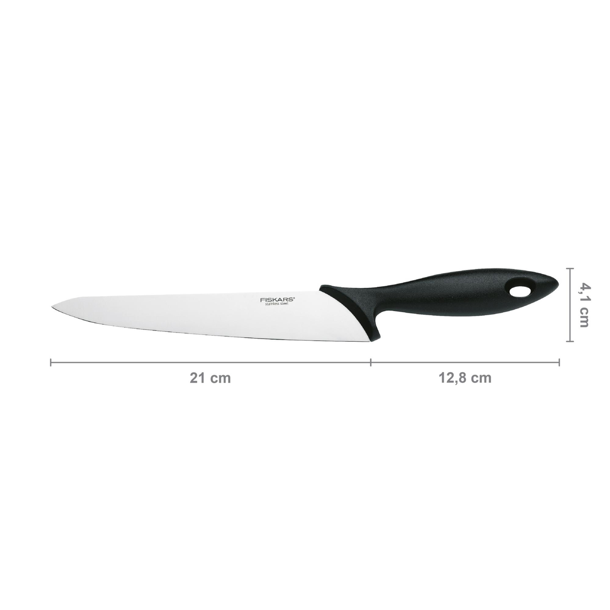 Fiskars Essential 1065566 nóż uniwersalny kuchenny 21 cm ze stali nierdzewnej