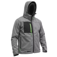 DEDRA BH61KS-S Kurtka softshell męska z kapturem S/48, robocza outdoor 5000 mm