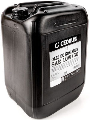 CEDRUS ENGINE OIL 10W-30 20L BAG FOR MOTORIZER MOWERS TRAKTORKS AGREGATES SOILWASHERS NAC,OLEO-MAC,STIHL,B&S Briggs & Stratton,HONDA,SUBARU etc. for four-stroke engines - EWIMAX - OFFICIAL DISTRIBUTOR - AUTHORIZED DEALER CEDRUS