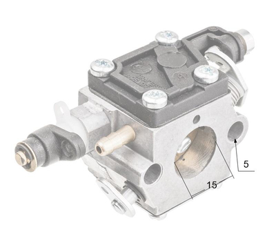 Makita 4300i;5200i Dolmar PS110i; PS115i /pily/ Karburátor HU-83F