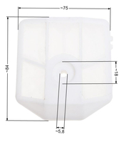 Filtr powietrza NAC CS38 pilarki marketowe NZ86