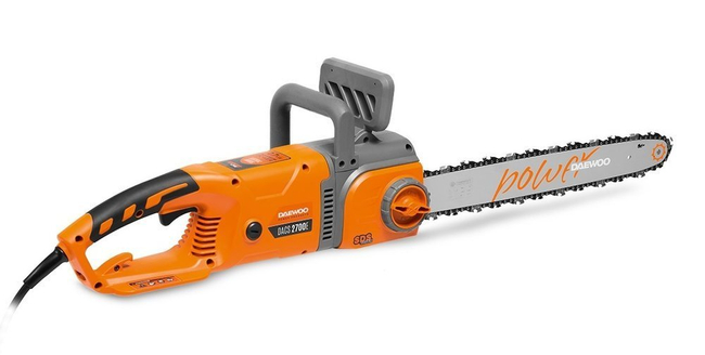 DAEWOO DACS 2700E PIŁA PILARKA PRZECINARKA ELEKTRYCZNA ŁAŃCUCHOWA DO DREWNA GAŁĘZI 45 cm / 2400 W - OFICJALNY DYSTRYBUTOR - AUTORYZOWANY DEALER DAEWOO