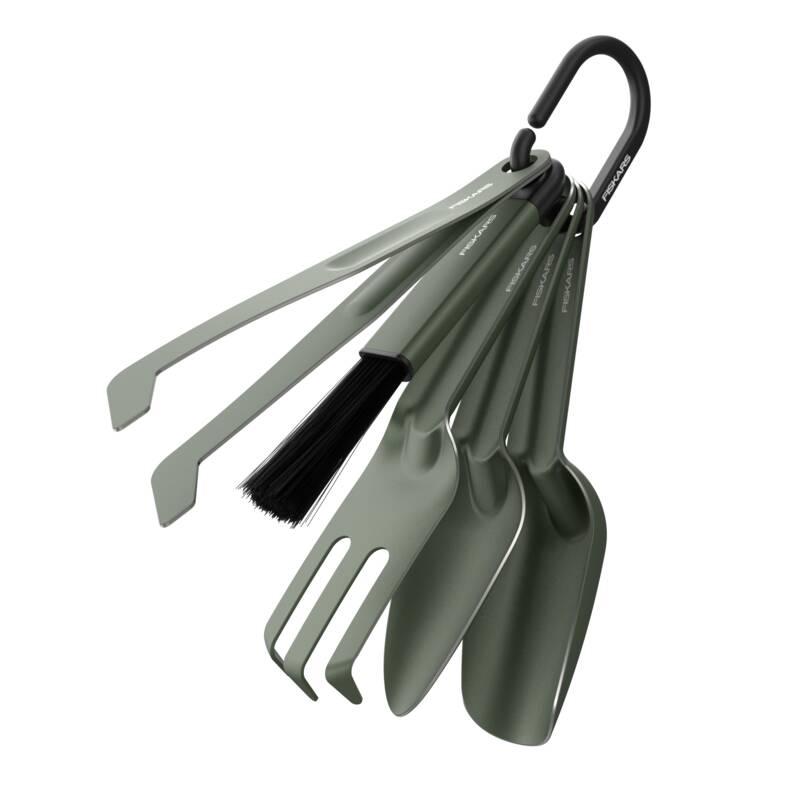 Fiskars Plant Care 1080778 - zestaw narzędzi na pierścieniu organizerze