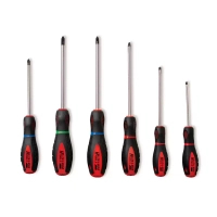 Hillen&Mohr 17W092 Zestaw wkrętaków śrubokrętów 6 szt. S2 SL PH PZ magnetyczne