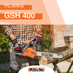 Pilarka spalinowa Oleo-Mac GSH 400 (2,5 KM)
