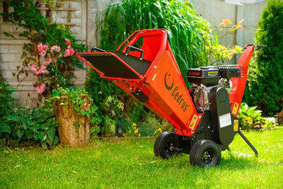 Cedrus RB02 rozdrabniacz spalinowy rębak do gałęzi 10 cm Loncin 6,5 KM