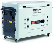 DAEWOO DDAE 11000DSE-3 DIESEL POWER GENERATOR SILENT VERSION 2x16A, 1x32A 230V AVR 8KW / 18HP - OFFICIAL DISTRIBUTOR - AUTHORIZED DAEWOO DEALER