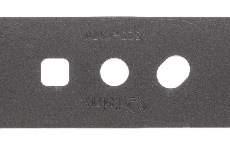 Nóż kosiarki Nac Ursus Hyundai UR-LS53 HY-LS53 47,5 cm mielący 523-187M - widok boczny