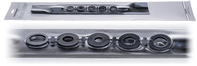 Universal mower blade 38cm side ejection blister 1-438