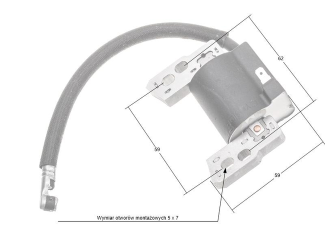 B&S horizontal shaft OHV Mod 11; 12; 15; 12 and 15 Snow ignition module ORIGINAL PART 796964