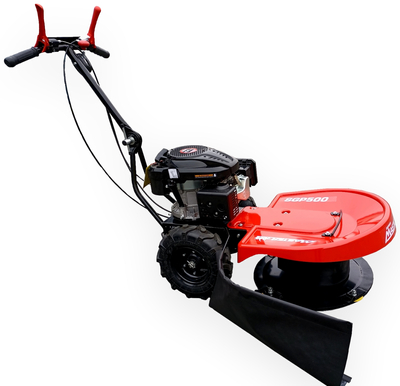 MASTERCUT SGP500 PETROL ROTARY LAWN MOWER FOR BRUSH AND BUSHES WITH DRIVE
