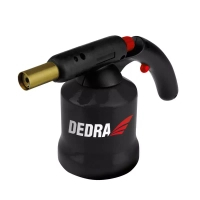 GAS SOLDERING LAMP WITH PIEZO IGNITION DEDRA 31A020 METAL HOUSING