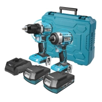 DEDRA SAS+ALL DED7030A03 zestaw narzędzi 18V w walizce, wkrętarka zakrętarka