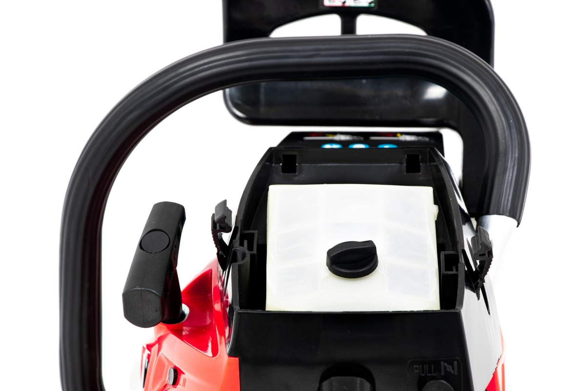 Pilarka FAWORYT RG5318-B5 widok na prowadnicę i łańcuch