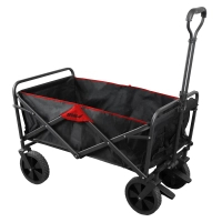 DEDRA N1010 Wózek ogrodowy składany transportowy plażowy działkowy 100x58x58 cm