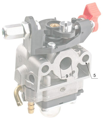Kawasaki TH23 carburetor /WYB-5C/ -scissors 15003-2807