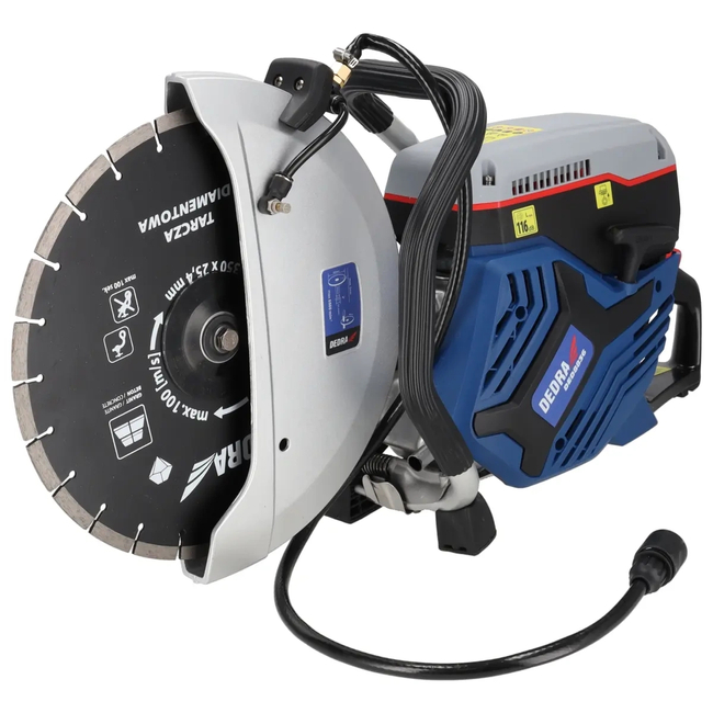 Petrol cutting machine for concrete and steel 3,5kW 350/25,4mm