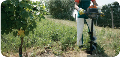 OLEO-MAC MTL 51 SOIL DRILL AUGER 2.1KM PREMIUM GRADE 375281010E5 - OFFICIAL DISTRIBUTOR - AUTHORIZED OLEO-MAC DEALER