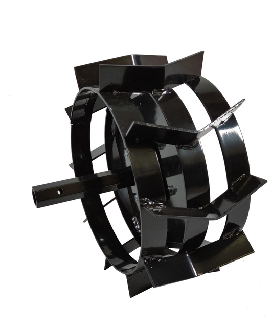 KOŁA ŁOPATKOWE METALOWE ŻELAZNE DO GLEBOGRYZARKI MASTERCUT HSDT OŚ SZEŚCIOKĄT ŚREDNICA KOŁA 390mm