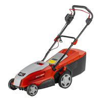 DEDRA DED8741 Kosiarka elektryczna 1600W 36cm, ogrodowa do trawy z koszem 40L