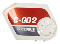 Cedrus C-GO-2W-ZQQ2 Scooter Left Side Cover, White, 290095