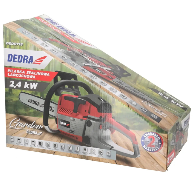 Benzínová řetězová pila 2,4 kW 58 cm3 18" 45 cm