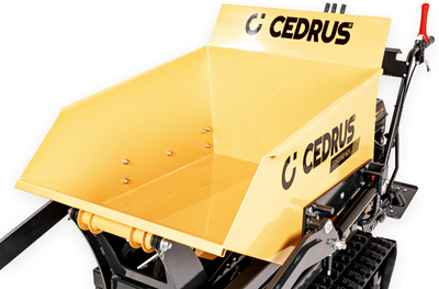 CEDRUS TR500GE-HD-L Transporter Spalinowy Gąsienicowy z Ładowaczem i Górnym Wysypem CEDTR500GE-HD-L