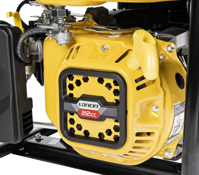 LONCIN LC3500-AS POWERFUL GENERATOR 2x230V AVR 3,1kW - EWIMAX OFFICIAL DISTRIBUTOR - AUTHORIZED LONCIN DEALER