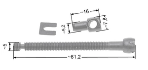 NAC front chain tensioner CS4500 SPS01-45 CS5200 market chainsaws NZ96