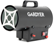 GARDYER HG1500 PLYNOVÝ OHŘÍVAČ - OFICIÁLNÍ DISTRIBUTOR - AUTORIZOVANÝ PRODEJCE GARDYER