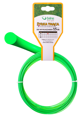 CEDRUS DBPLCEDCN01/03RVY - OFICIÁLNÍ DISTRIBUTOR - AUTORIZOVANÝ PRODEJCE CEDRUS 2.0/15m k round green cutting line