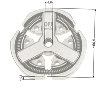 Pily NAC CS3800 se spojkou NZ298 na trhu