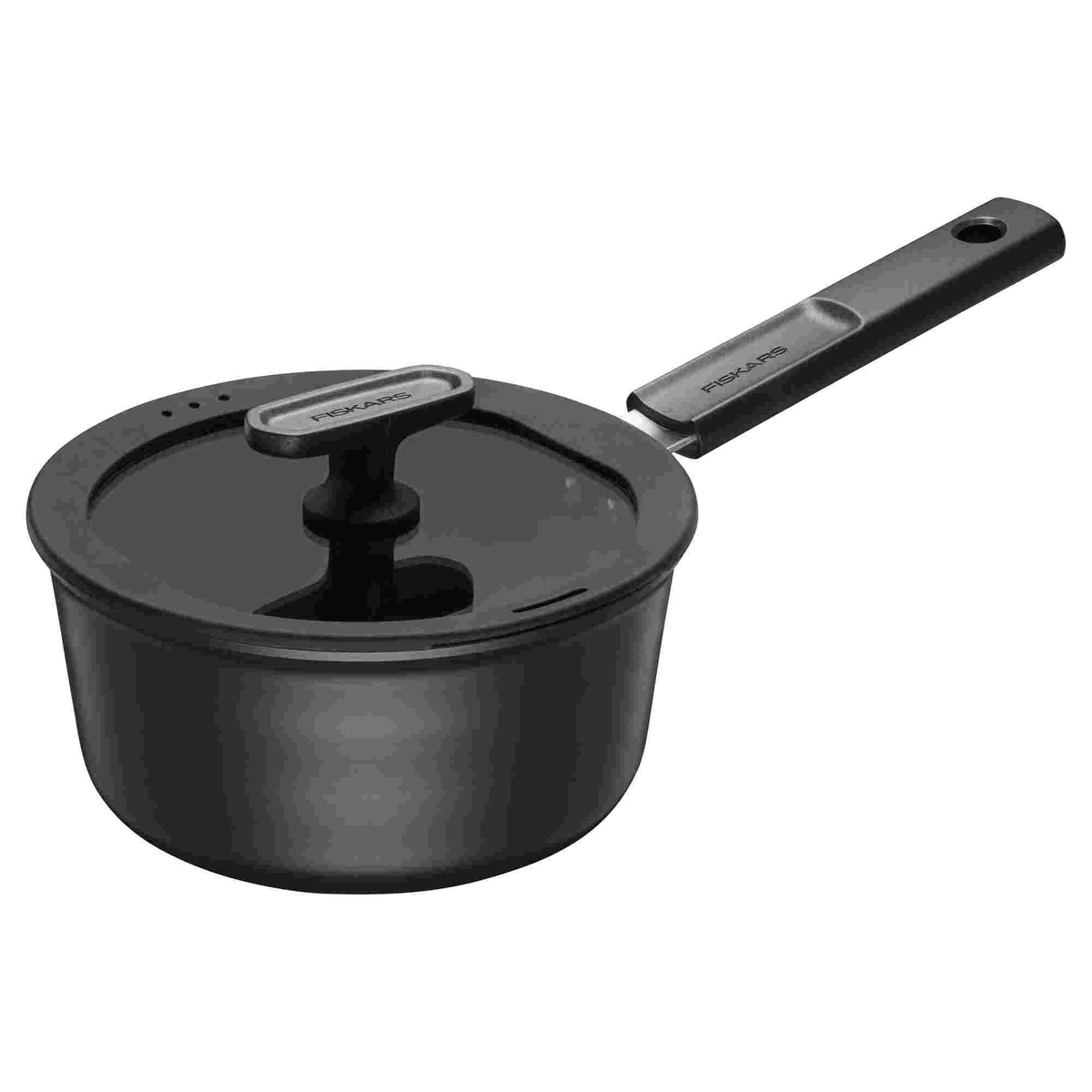 FISKARS Hard Face 1075524 rondel 1,8 l z powłoką nieprzywierającą i pokrywką