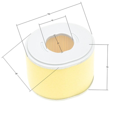 Honda GX240 GX270 air filter AT801-HD240-11