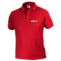 DEDRA BH5PC-S pánské polo tričko S červené, pracovní tričko 35 % bavlna, 65 % polyester