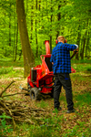 Cedrus RB05 PRO-HE Rębak Rozdrabniacz Spalinowy Do Gałęzi 15 KM 12 cm Hydrauliczny