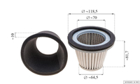 Robin EY28 8R04-18 air filter