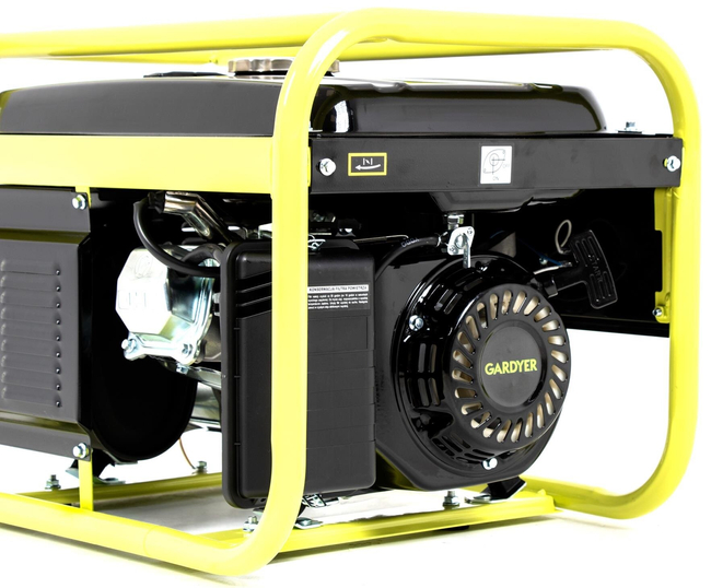 GARDYER G3500 3,1 kW jednofázový generátor - oficiální distributor - autorizovaný prodejce GARDYER