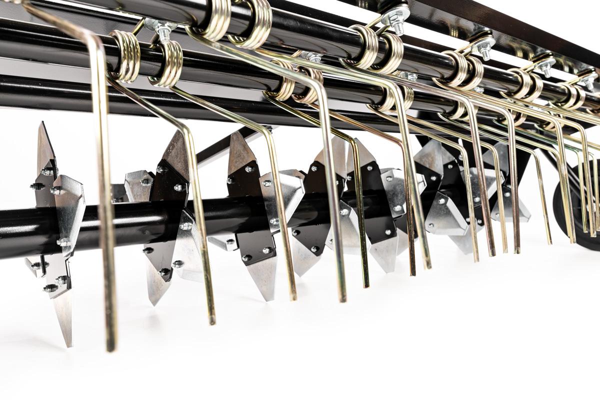 Aerator, wertykulator traktorków ACC0216 – detale elementów roboczych