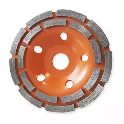 DEDRA HP043 Tarcza diamentowa garnkowa do szlifowania betonu i kamienia 230/22,2 mm podwójny segment