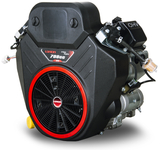 LONCIN LC2P77F engine for tractor petrol V-TWIN LONCIN 2P77 V2 22 hp 708 cm3 TWO CYLINDRED VERTICAL VALVE SHAFT 25,4 mm MOTOR HONDA , VANGUARD , BRIGGS , KOHLER - EWIMAX - OFFICIAL DISTRIBUTOR - AUTHORIZED LONCIN DEALER