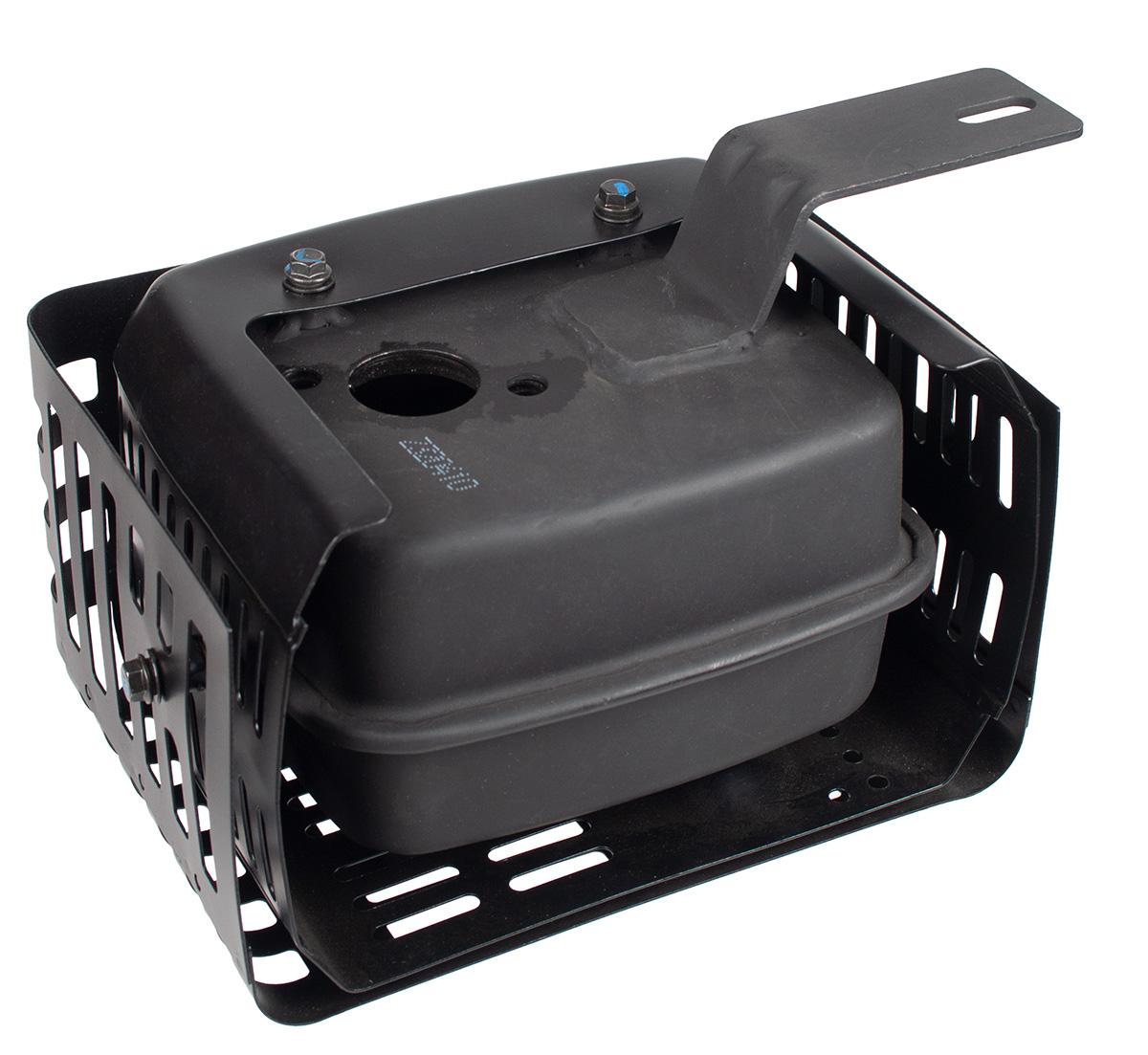 Tłumik Rato silnik RV340D 18100-Z320510-0000 widok od strony kolektora