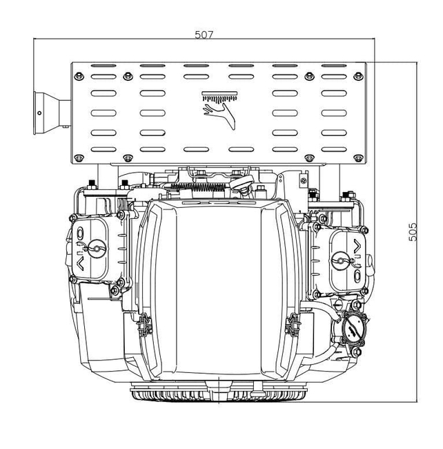 ENGINE LONCIN LC2V80FD-A V-TWIN V2 27 hp DUAL CYLINDRED HORIZONTAL SHAFT 25,4 mm LONCIN 2V80 MOTOR HONDA , VANGUARD , BRIGGS , KOHLER - EWIMAX - OFFICIAL DISTRIBUTOR - AUTHORIZED LONCIN DEALER