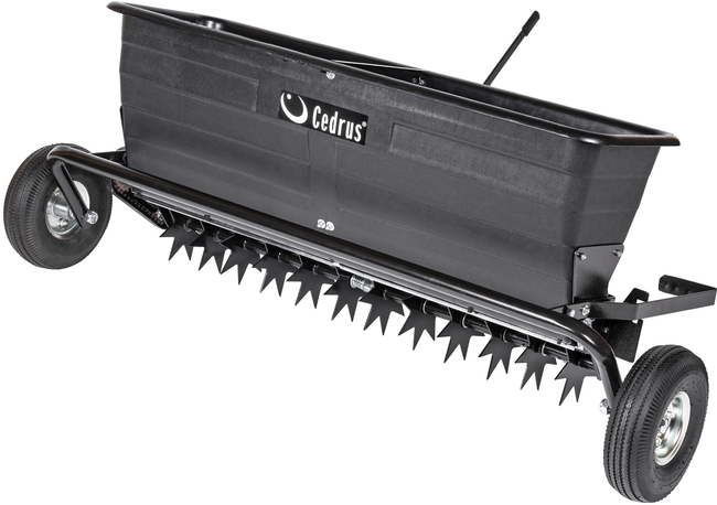 CEDRUS SP31519 AERATOR AREATOR GARDEN FERTILIZER SEED PLACER 2in1 - Poj. 80 L / 103 cm 