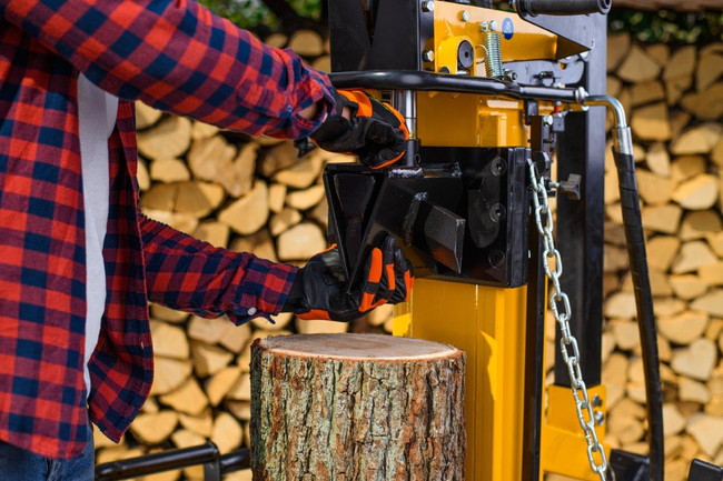 CEDRUS LS08 HYDRAULIC ELECTRIC WOOD SPLITTER CEDRUS LS08V VERTICAL CHIPPER PRESSURE 11 TONS CEDLS08V - EWIMAX - OFFICIAL DISTRIBUTOR - AUTHORIZED CEDRUS DEALER