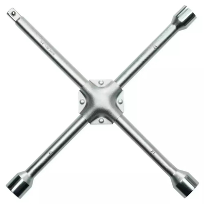 Hillen&Mohr 17M050 Klucz krzyżakowy do kół 1/2" 17/19/21mm nasadowy CrV